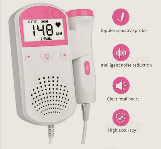 Home Fetal Heart Rate Monitor - Baby Sound Detector for Pregnancy Care - My Store