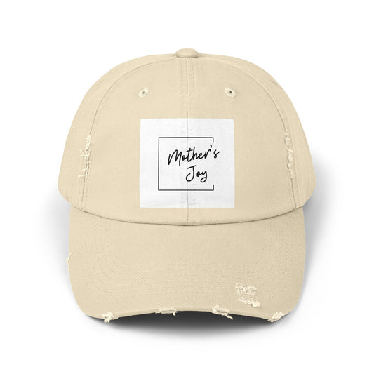 Mother's Joy Unisex Distressed Cap - Perfect Gift for Moms