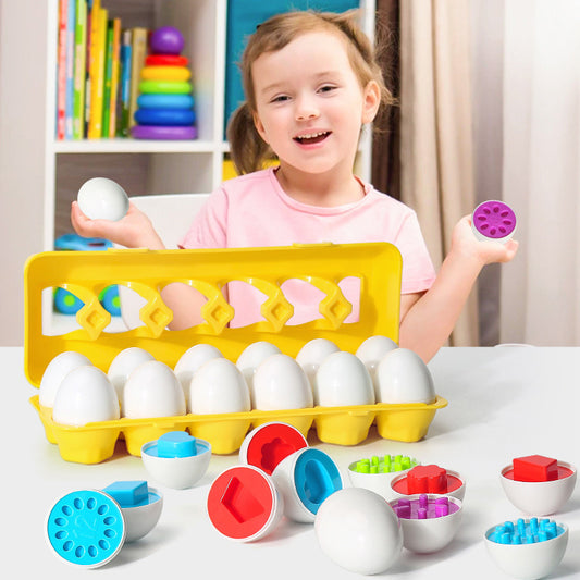 Smart Montessori Egg Toys: Educational Shape Sorters for Kids & Toddlers - My Store