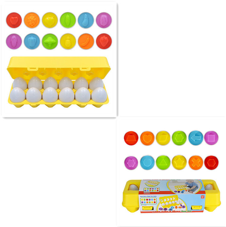 Smart Montessori Egg Toys: Educational Shape Sorters for Kids & Toddlers - My Store