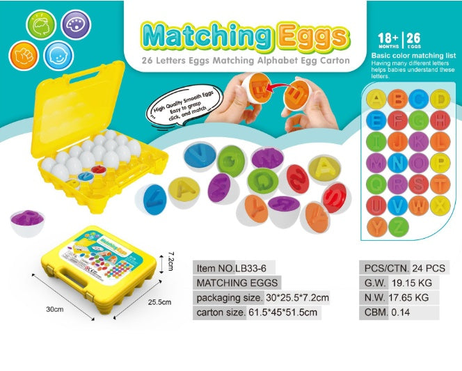 Smart Montessori Egg Toys: Educational Shape Sorters for Kids & Toddlers - My Store