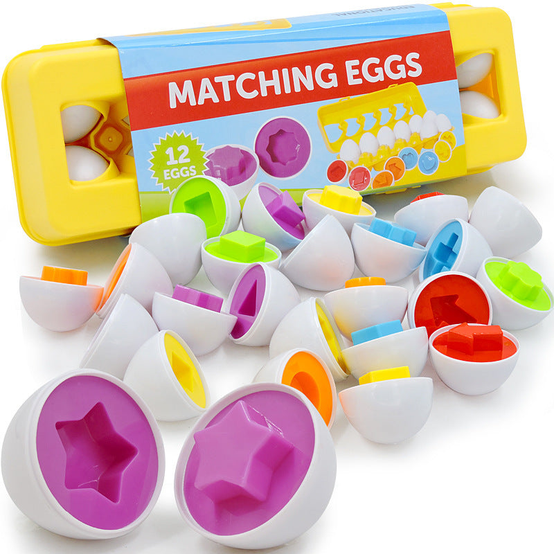 Smart Montessori Egg Toys: Educational Shape Sorters for Kids & Toddlers - My Store